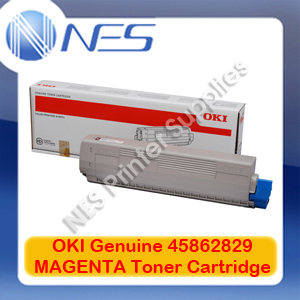 OKI Genuine 45862829 MAGENTA High Yield Toner Cartridge for MC873/MC873dn/MC873dnv/MC873dnx (10K)